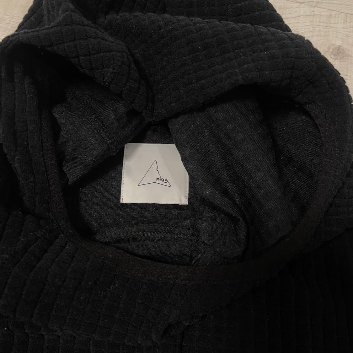 M) ROA GRID HOODIE 로아 그리드 후디 후드티 상품이미지3