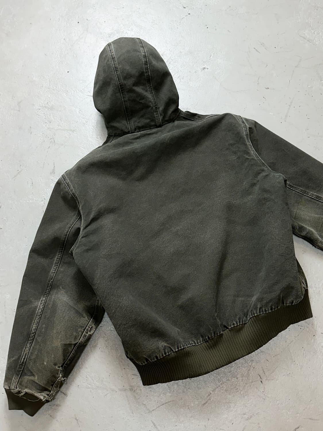 OG 칼하트 J130 액티브 자켓 칼하트 MOS 모스그린 구버전 상품이미지7