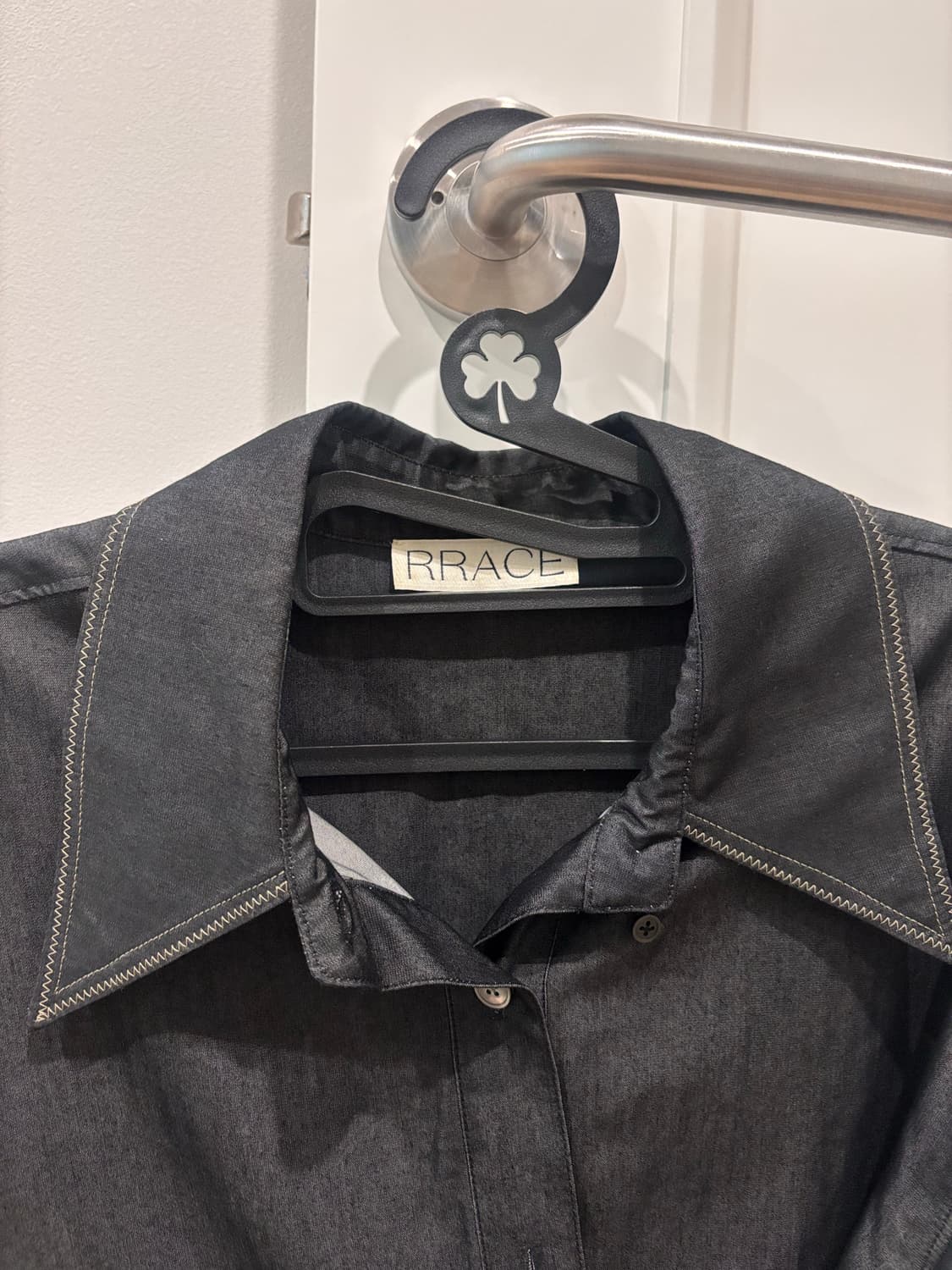 Rrace stitct shirt 트위스트 스티치 셔츠 상품이미지10