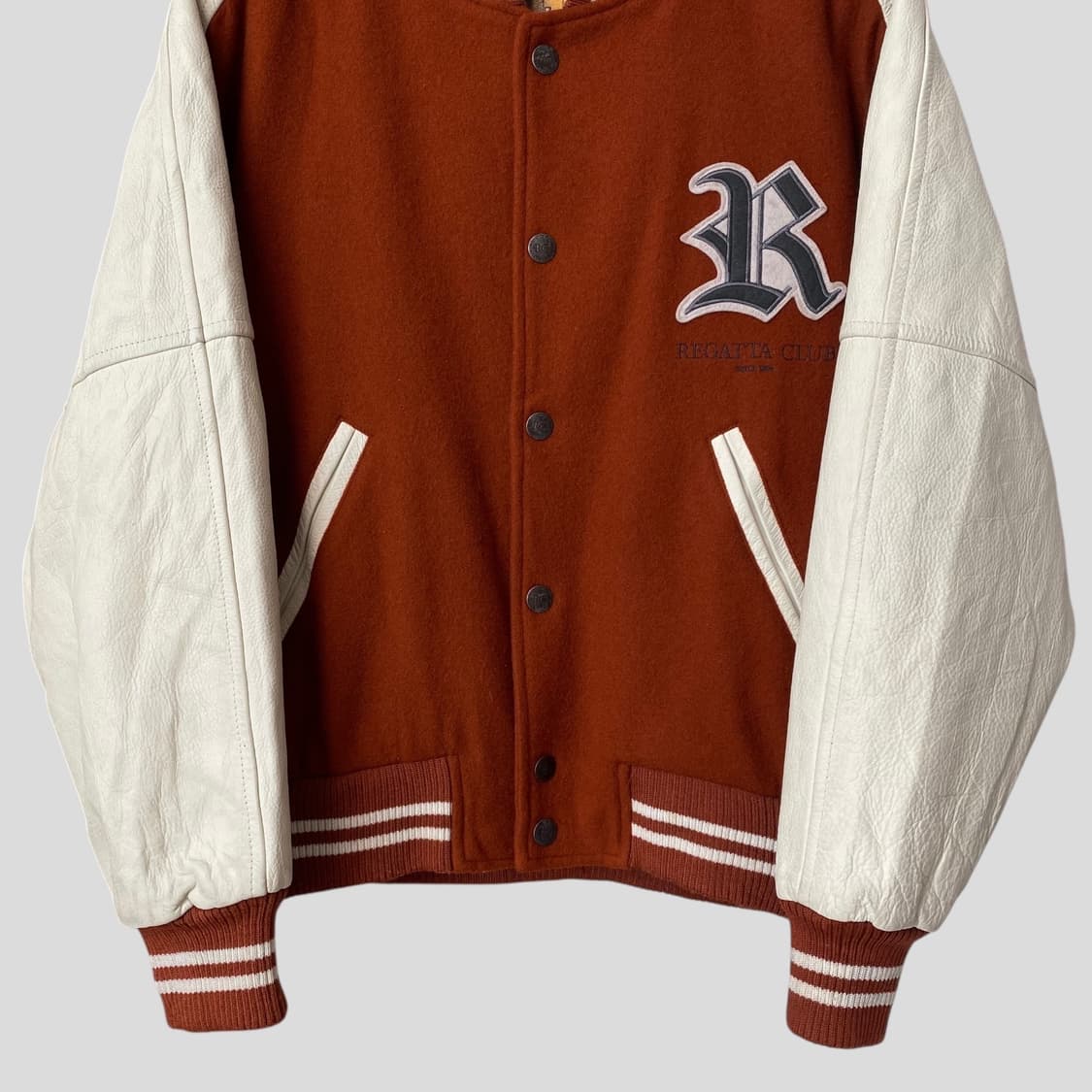 (M)REGATTA CLUB 레가타클럽 바시티 자켓 상품이미지4