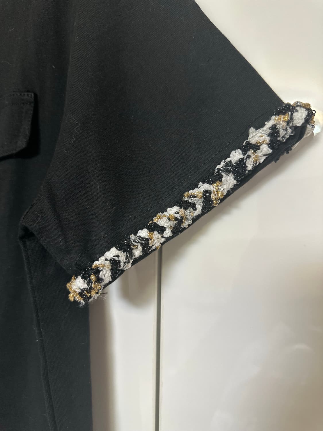 샤넬 까멜리아 블랙 반팔 티셔츠  상품이미지6