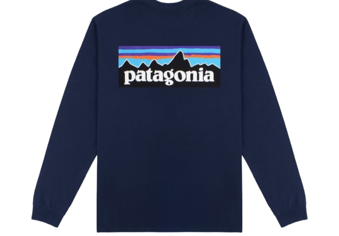 파타고니아 네이비 긴팔티 상품이미지1