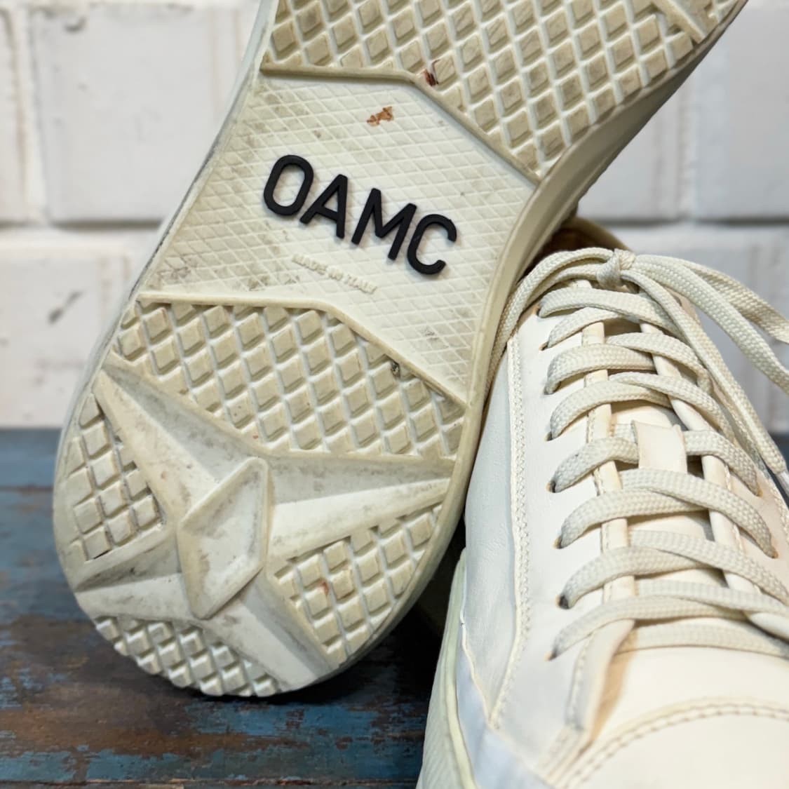 OAMC 프리솔 레더 스니커즈 상품이미지7