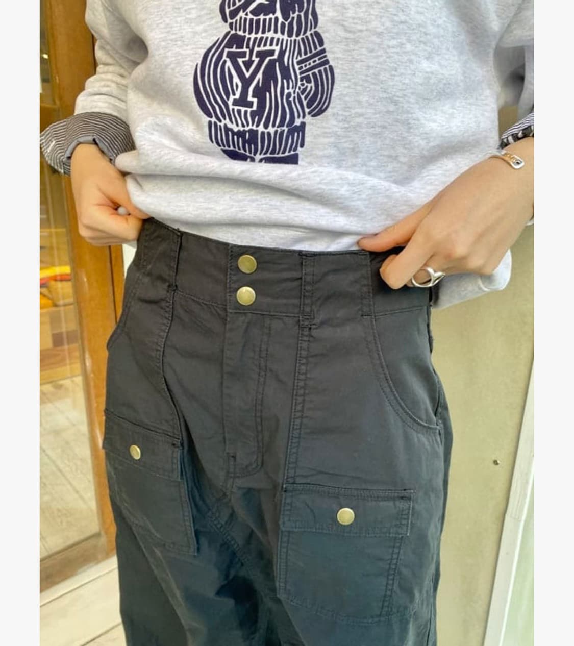 BEAMS BOY - 23SS COTTON BUSH SKIRT 상품이미지4