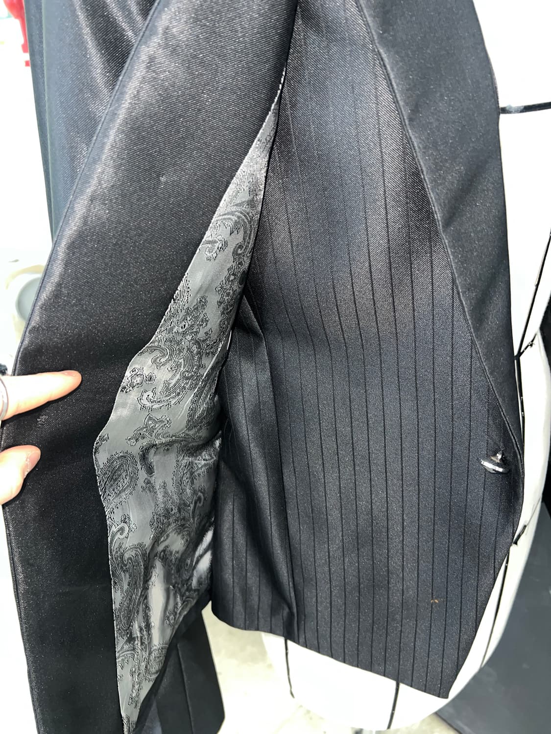 Vice fairy OOs vkei satin double jacket 상품이미지7