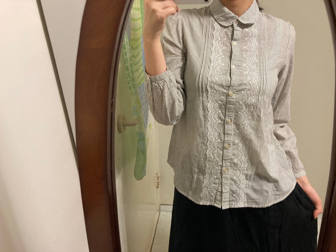 스프라이트 둥근카라 셔츠 상품이미지6