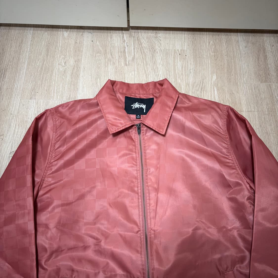 스투시 인터내셔널 체커보드 코치자켓 M/95  상품이미지3