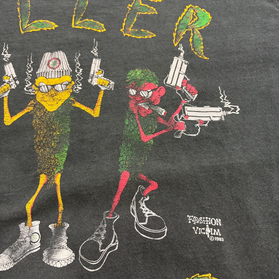 [XL] 90s usa 빈티지 마리화나 티셔츠 상품이미지4