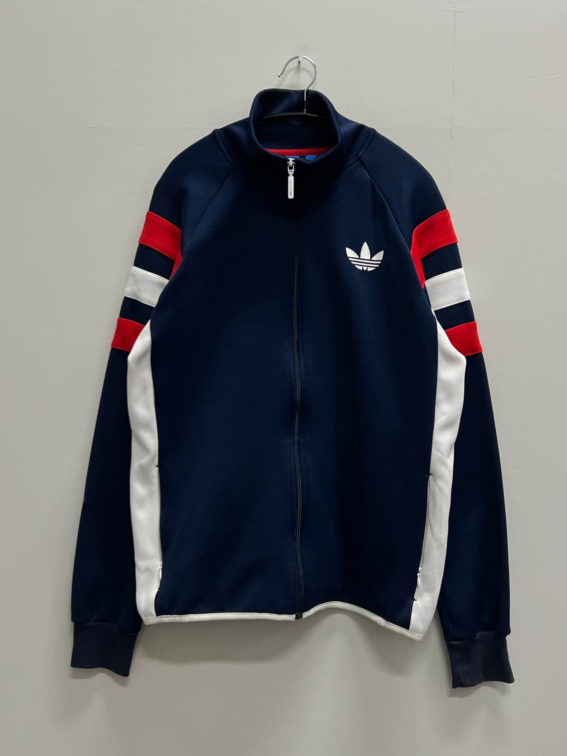 아디다스 파이어버드 트랙탑 져지 네이비/화이트/레드 상품이미지2