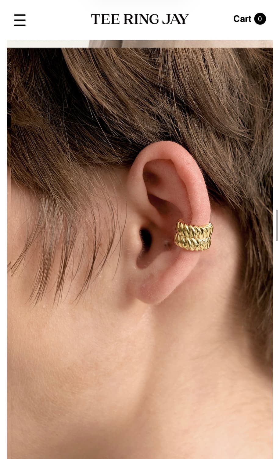 Tee Ring Jay 이어커프 상품이미지2
