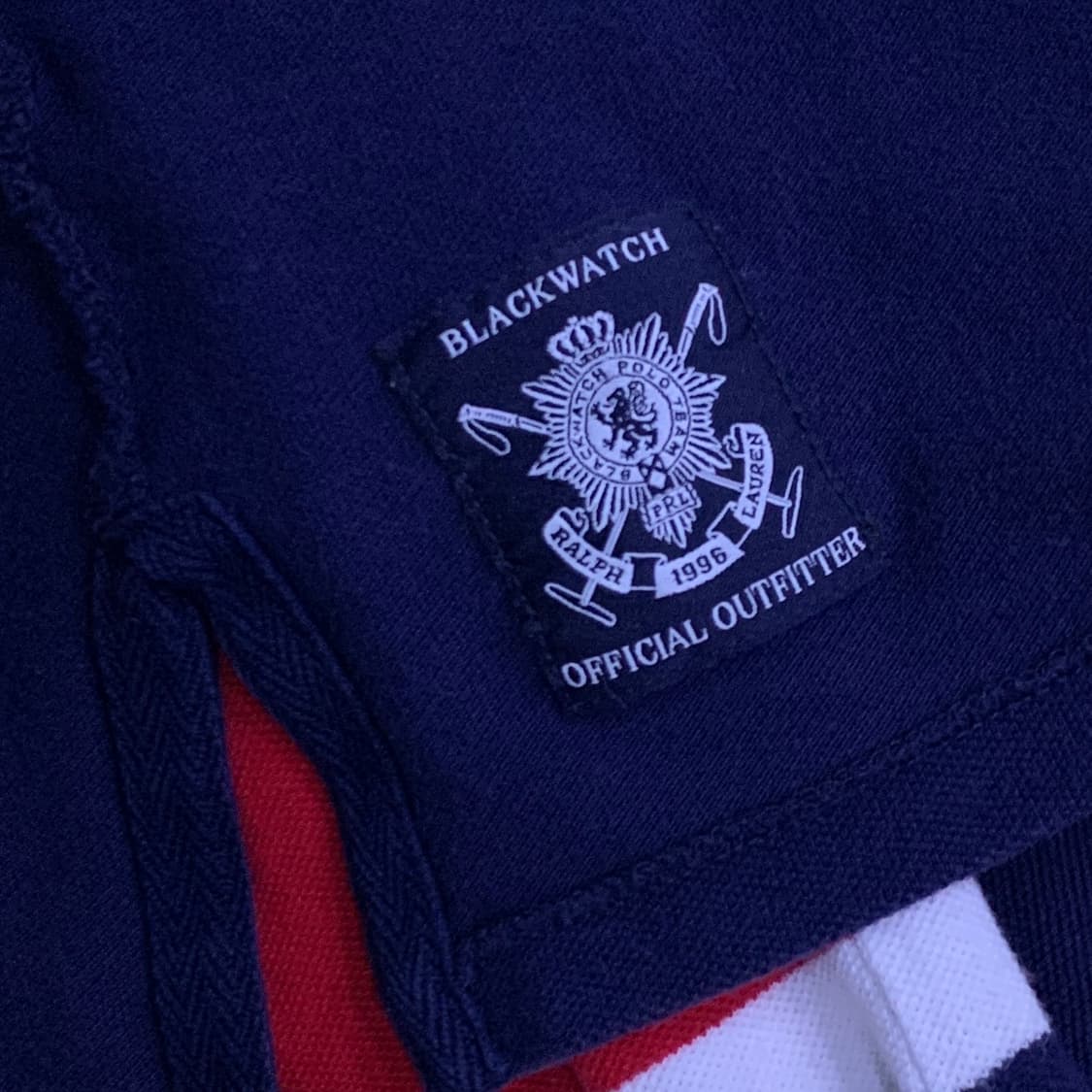 폴로 블랙와치 금장 왕실자수 빅포니 상품이미지6