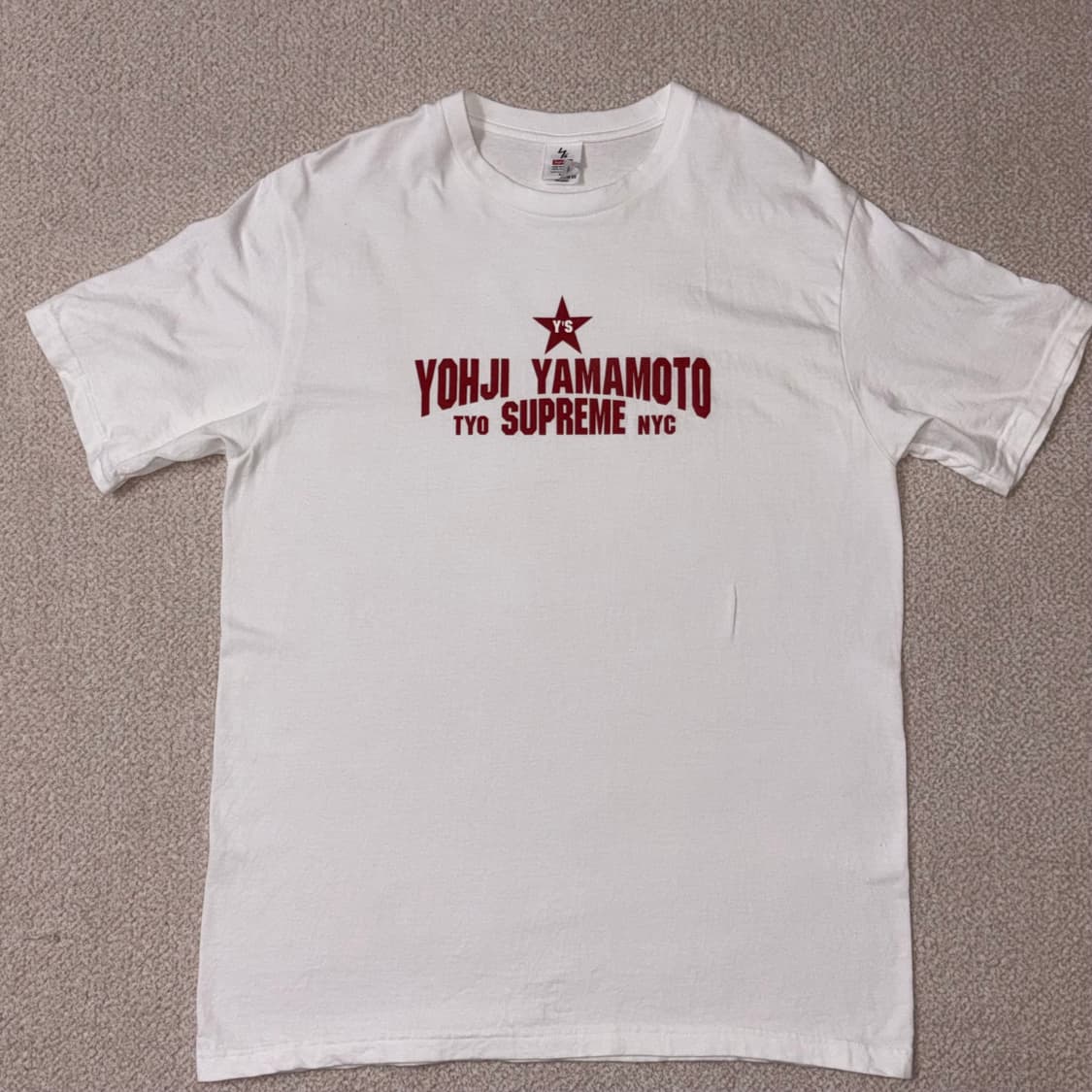 [M]슈프림 요지 야마모토 반팔티 상품이미지2