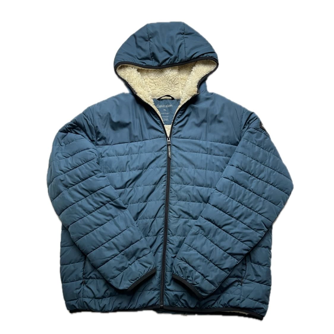캘빈클라인 양털 후드 패딩 후리스 중고 구제 빈티지 상품이미지1