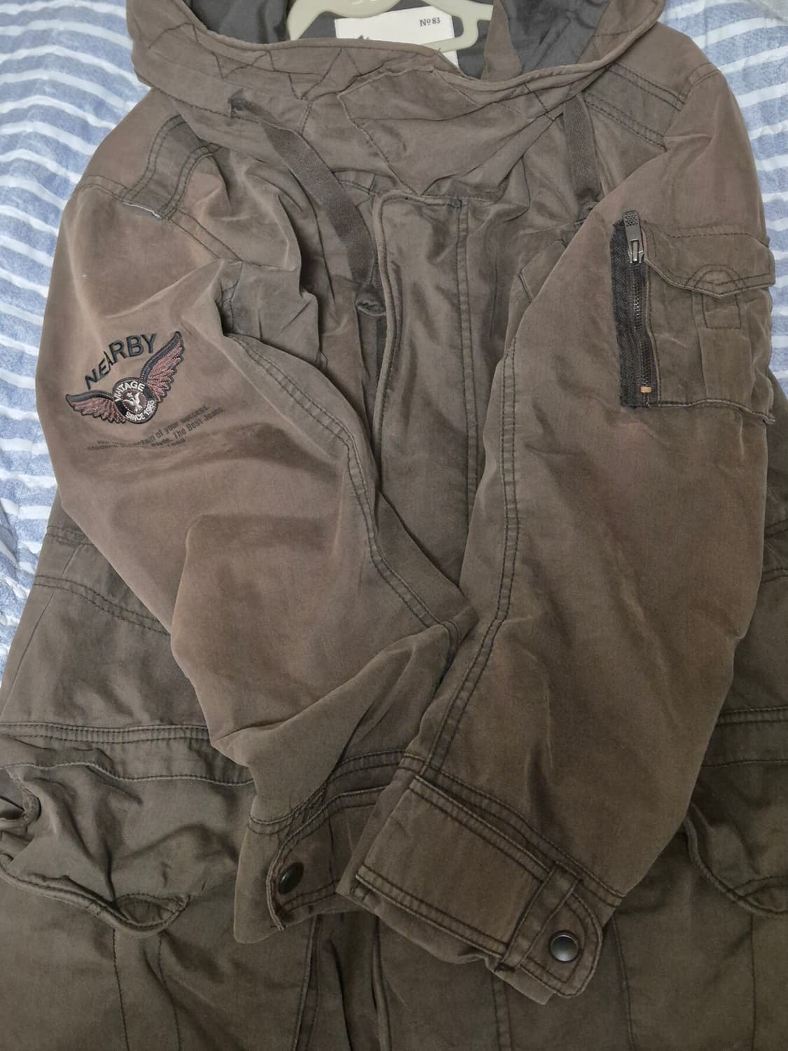 Vintage 디테일 야상자켓 XL 상품이미지8