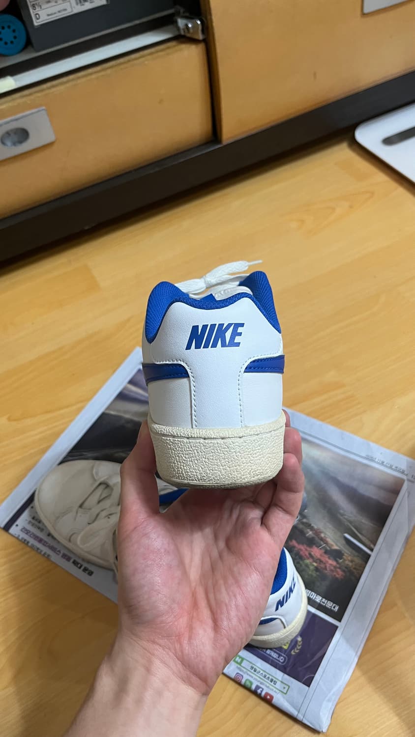 나이키 코트 로얄 (Nike Court Royale) 화이트/게임 로얄 상품이미지8