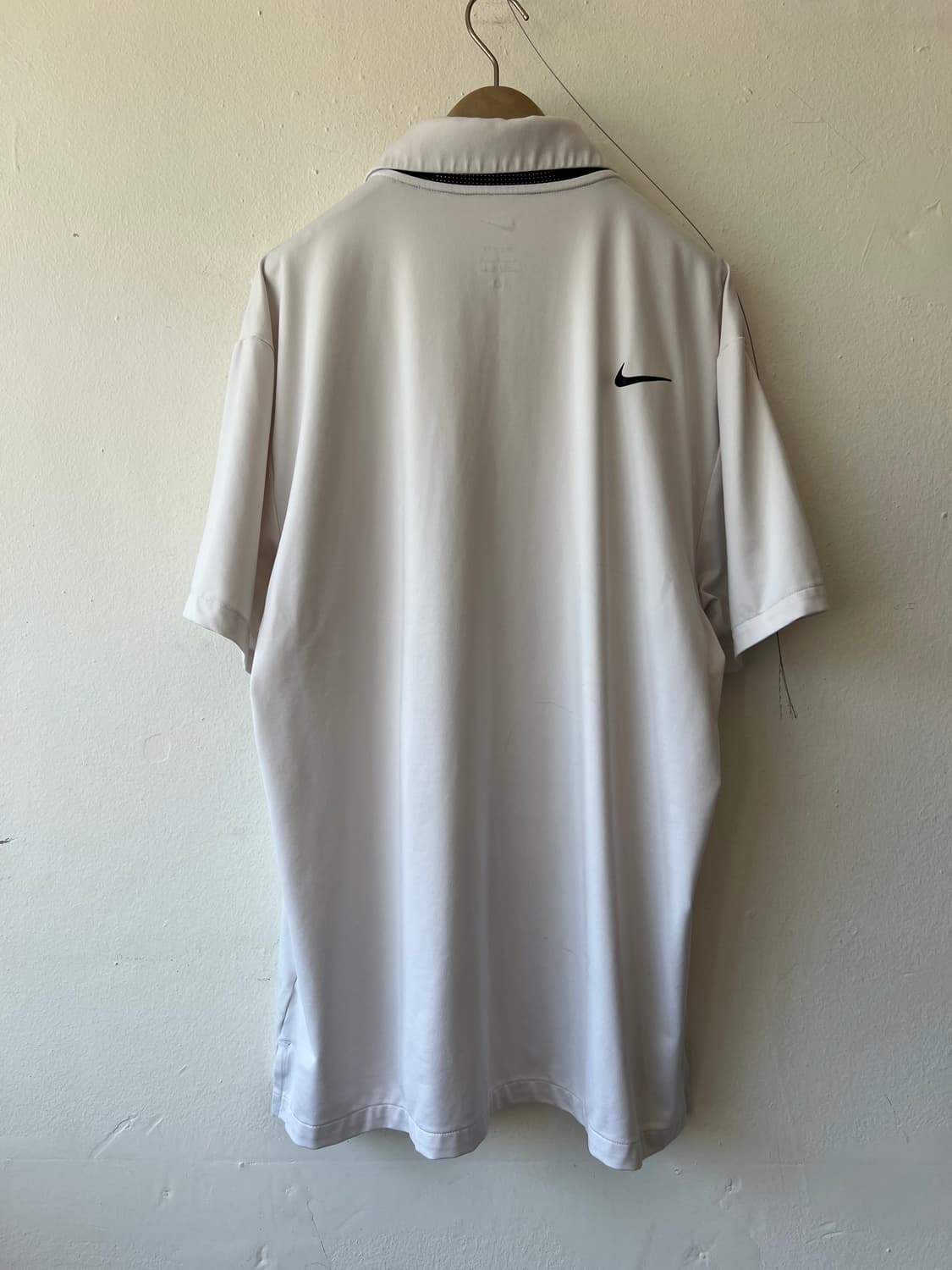 나이키 남성 아이보리 기능성반팔티셔츠 카라티셔츠 상품이미지3