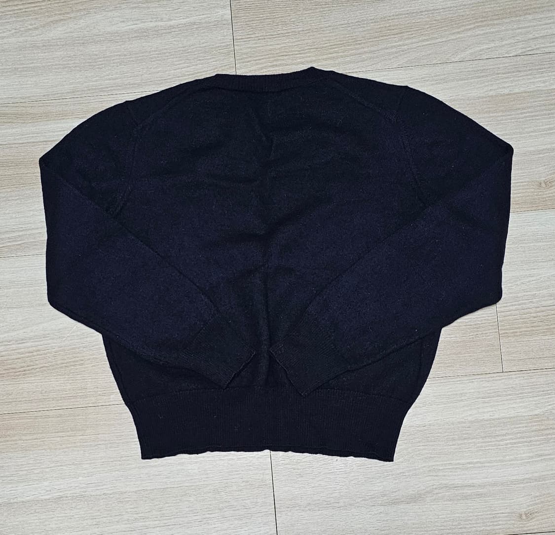 여성 스몰 하트 로고 니트 - 다크 네이비 / FKS111KN002543 상품이미지3