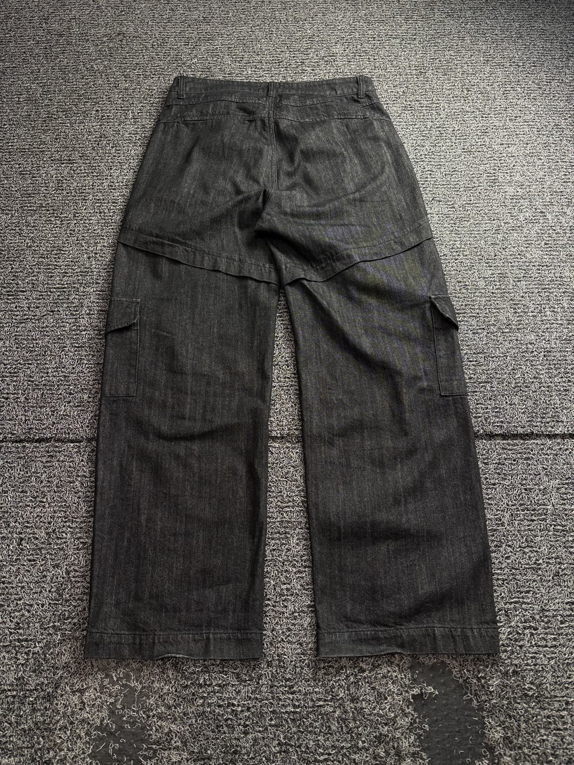 미나브 유틸리티 루즈핏 멀티 카고 데님 팬츠 3282 상품이미지4