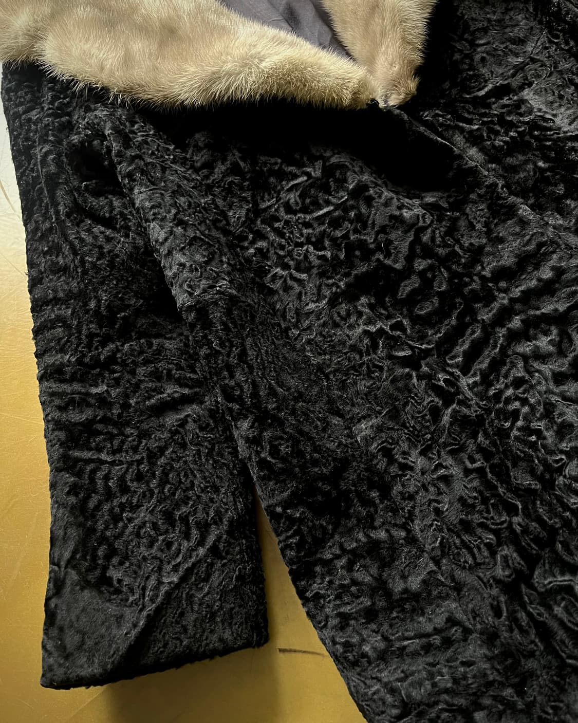 JPN Vintage Real Mink & Astrakhan Fur JK 상품이미지5