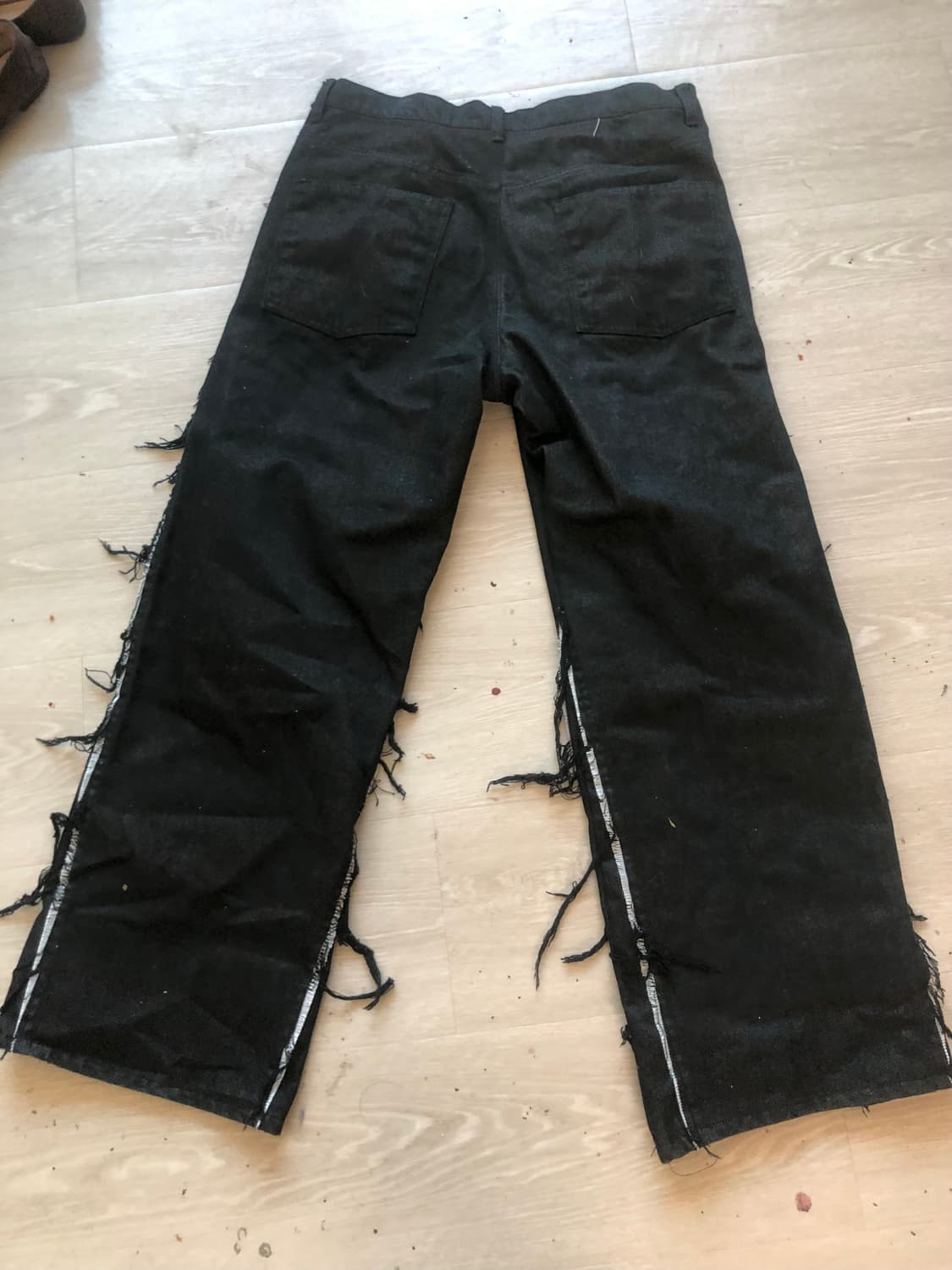 ENOC 블랙 컷아웃 청바지 30~32 size 상품이미지4