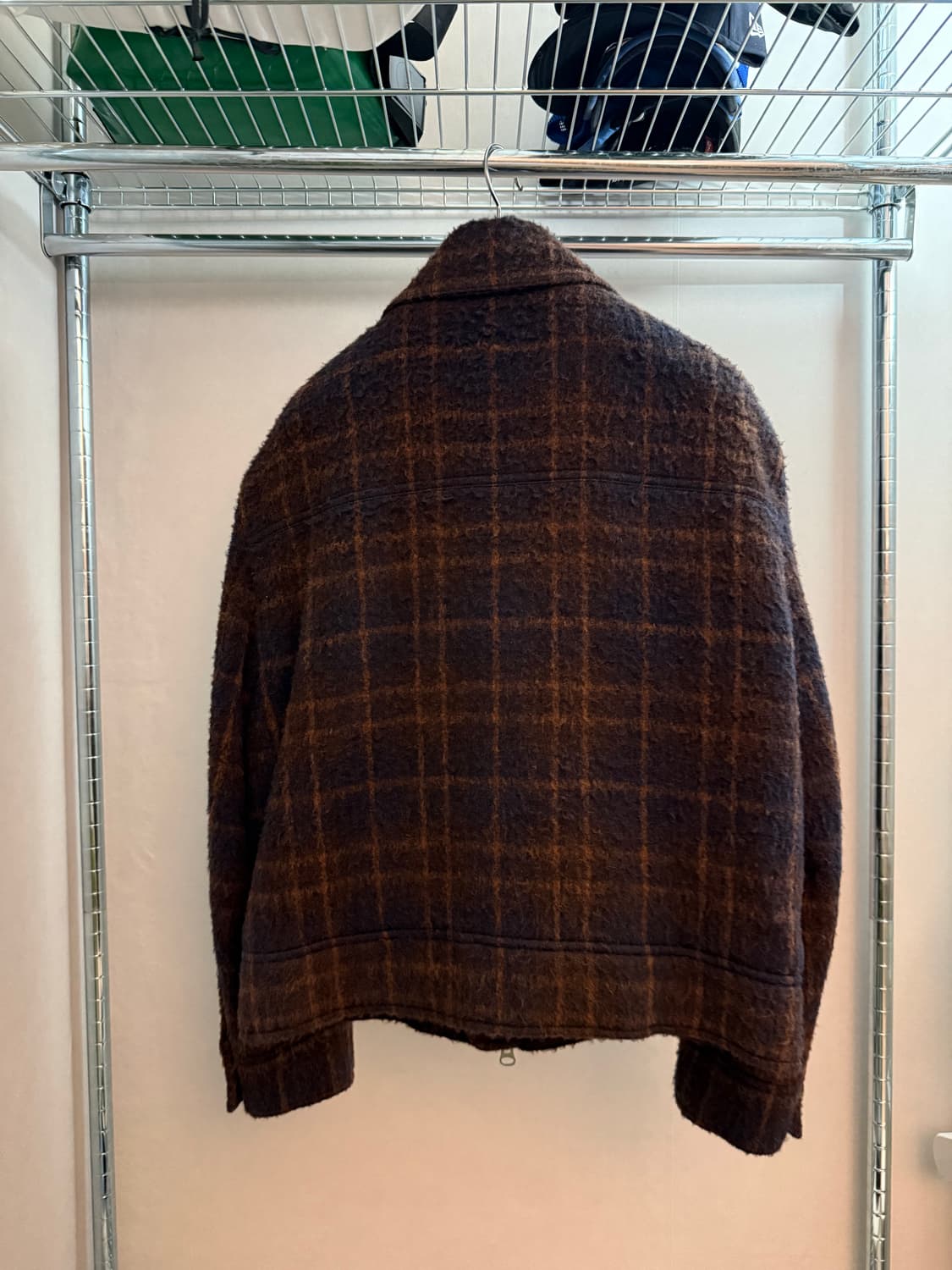 [S] 앤더슨벨 마커스 알파카 지퍼 자켓 상품이미지4