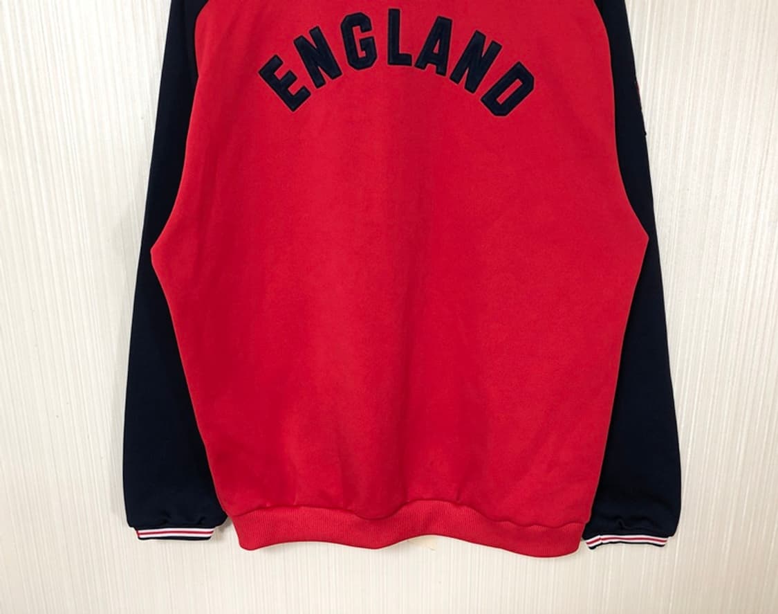 엄브로 잉글랜드 축구국대 스웨트탑/레트로 드릴탑 S(해외) 상품이미지10