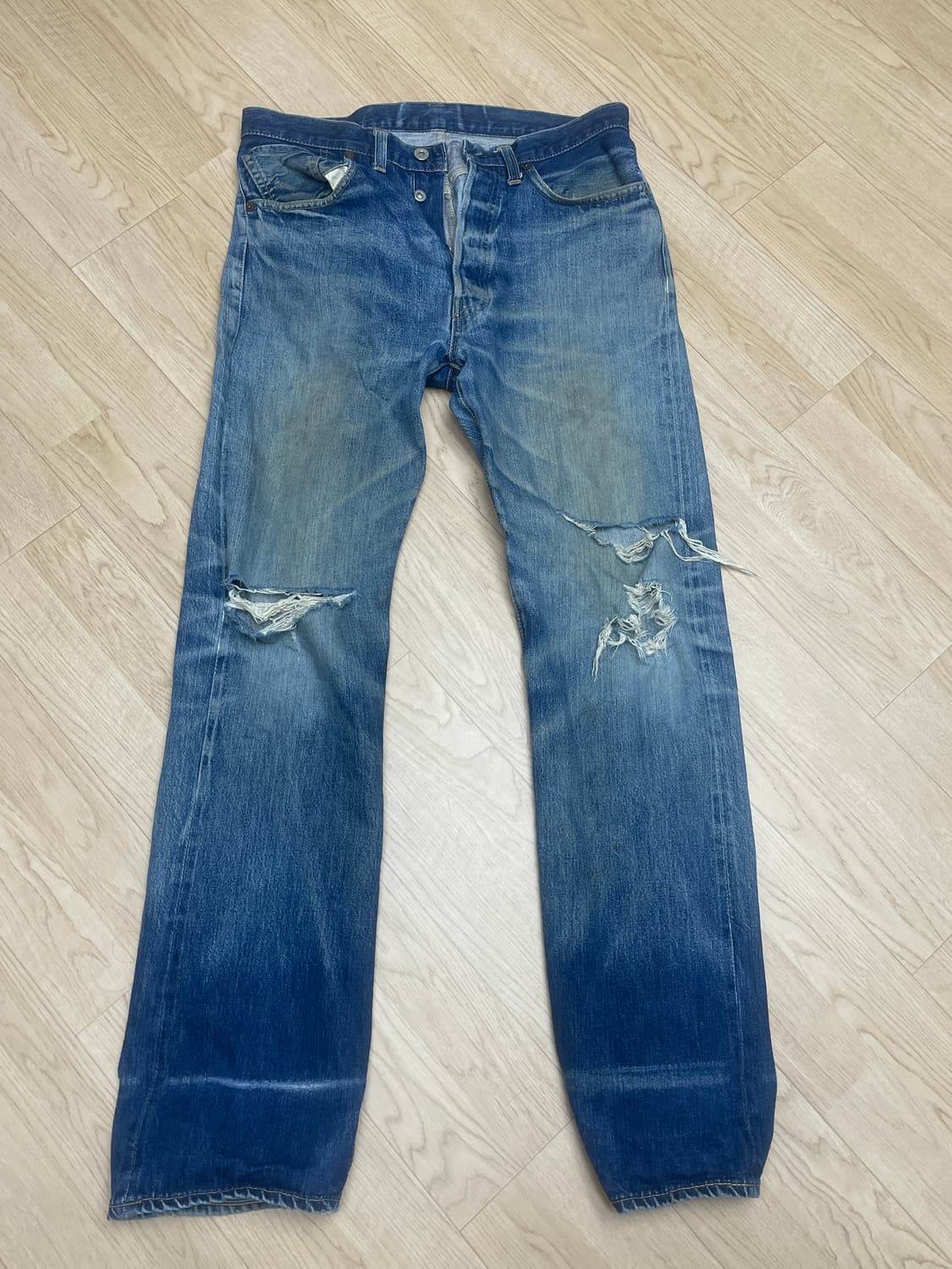 (34x36) 리바이스 501xx 셀비지 빅E 발렌시아 상품이미지1