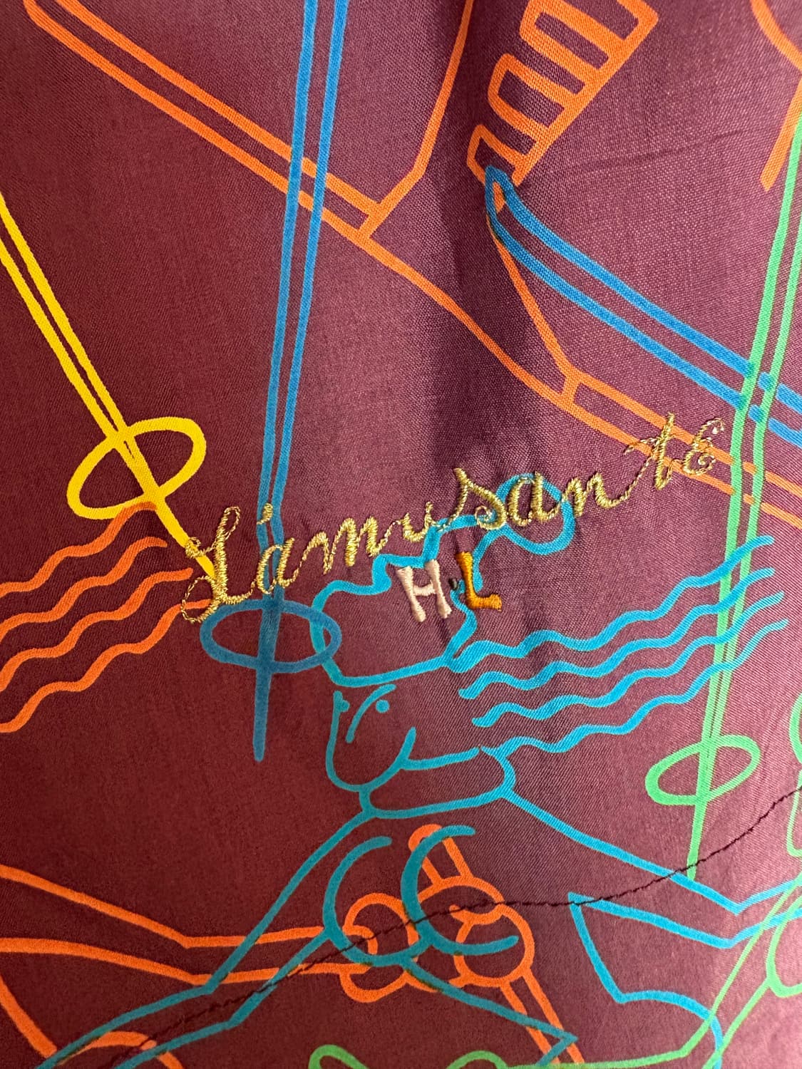 🎨 Henri-Luc Chapuis 빈티지 그래픽 점퍼/프랑스 브랜드 상품이미지4