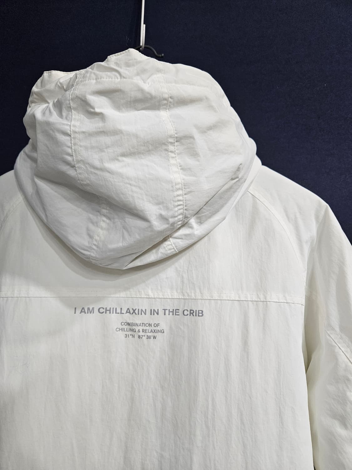 스파오 화이트컬러 남성 100~105 롱패딩  상품이미지9