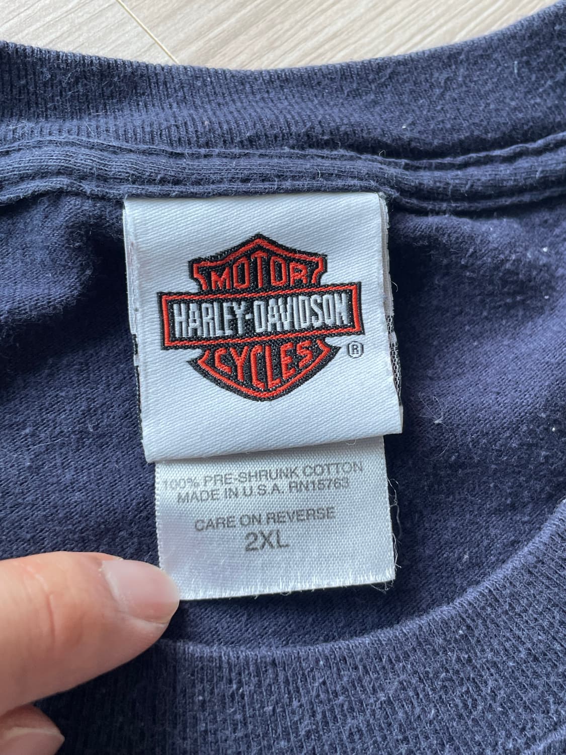 harley davidson long sleeve 할리 라이트닝 롱슬리브 상품이미지4
