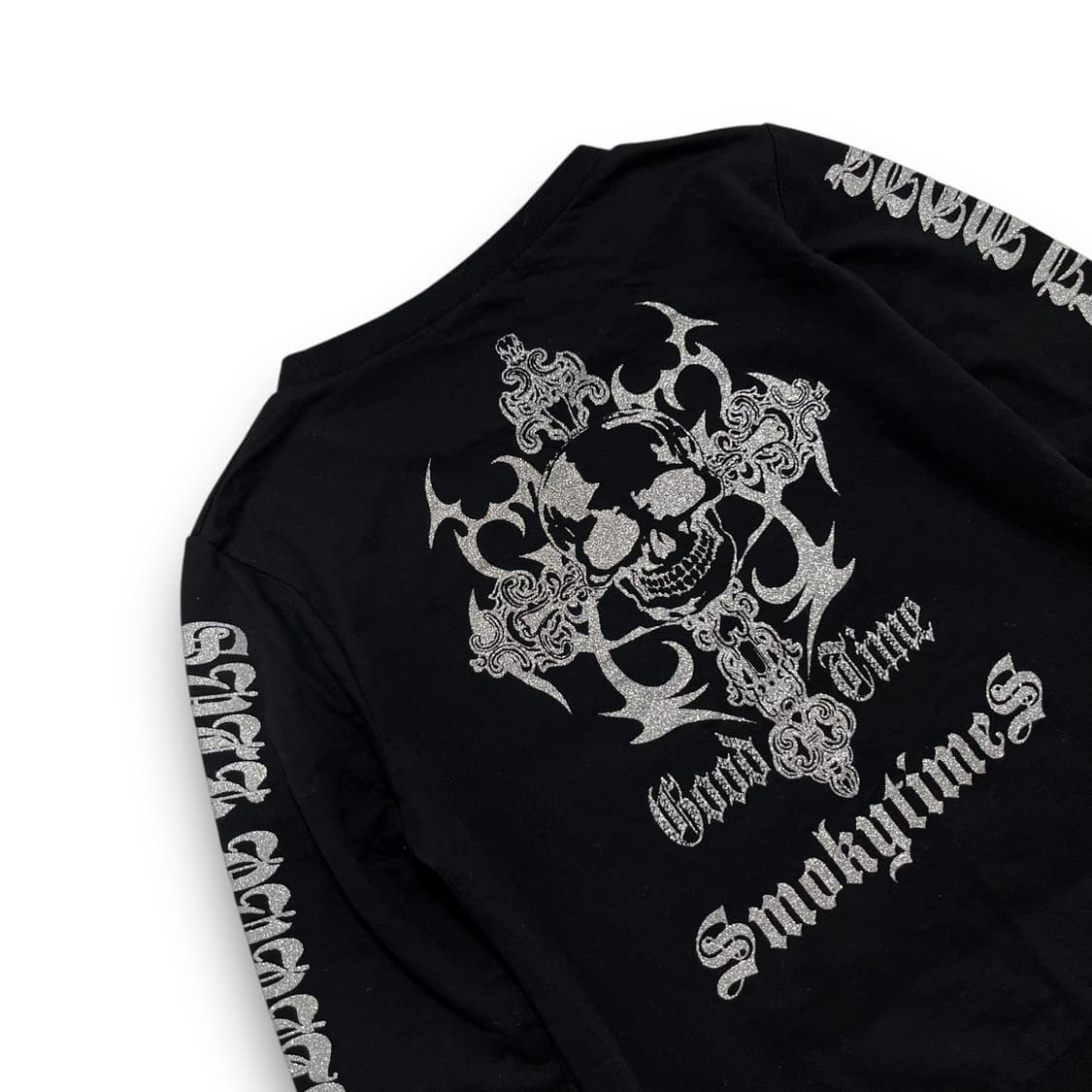 Good Time Smoky times skull Long sleeve 상품이미지2