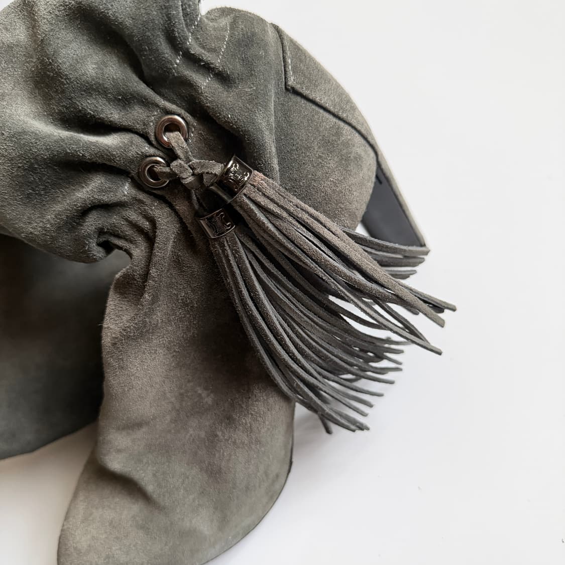 셀린느 스웨이드 롱부츠 36.5(235) 상품이미지6