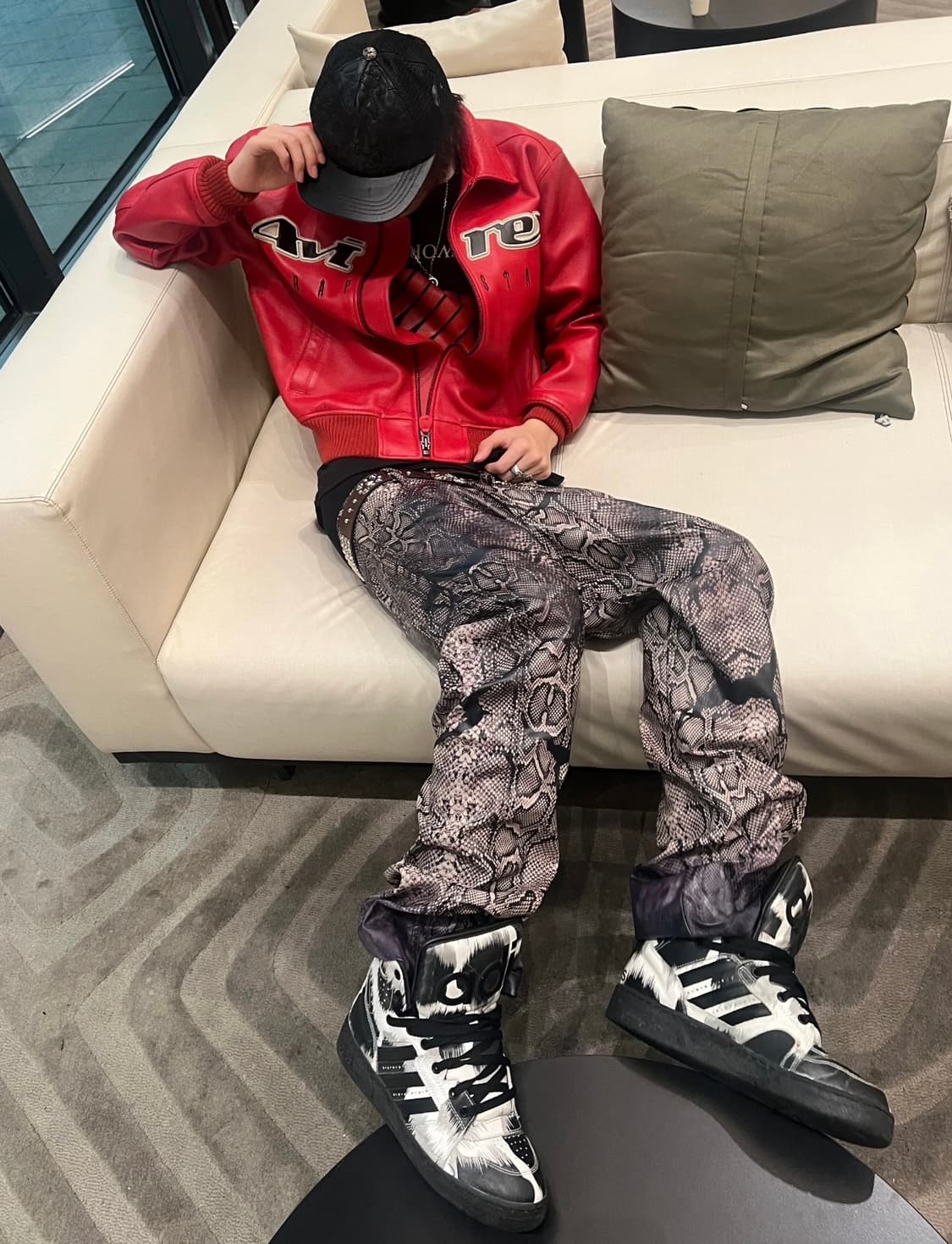 Snake Skin Street Wide Pants 상품이미지1