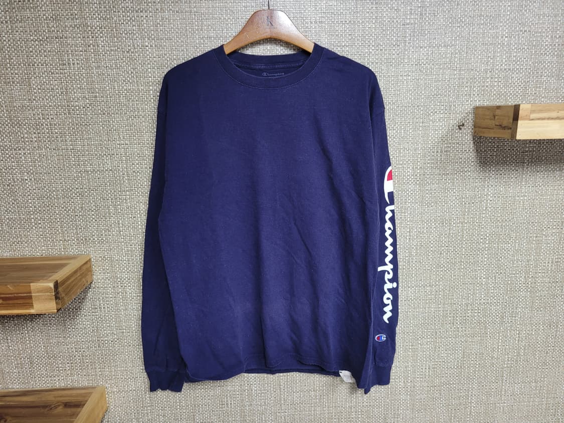 L 100사이즈 챔피언 긴팔 티셔츠 빈티지  상품이미지1