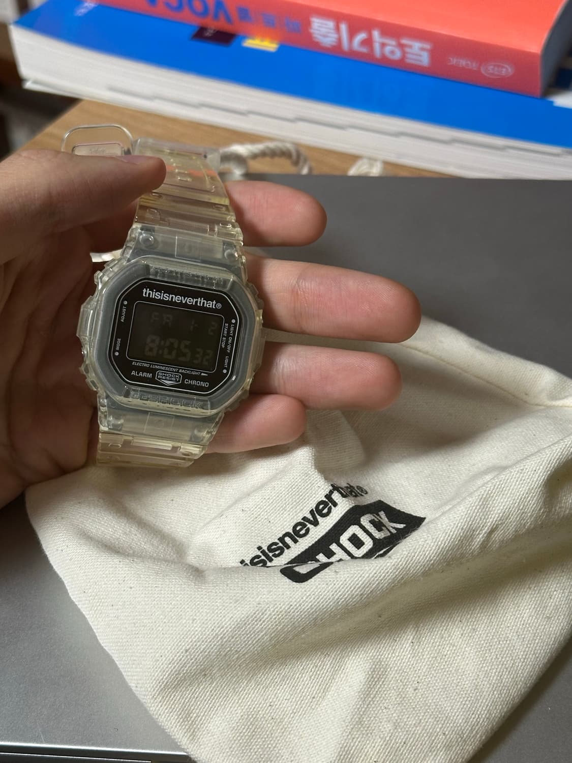 카시오 지샥 x 디스이즈네버댓 스켈레톤 (주우재 시계) 상품이미지9