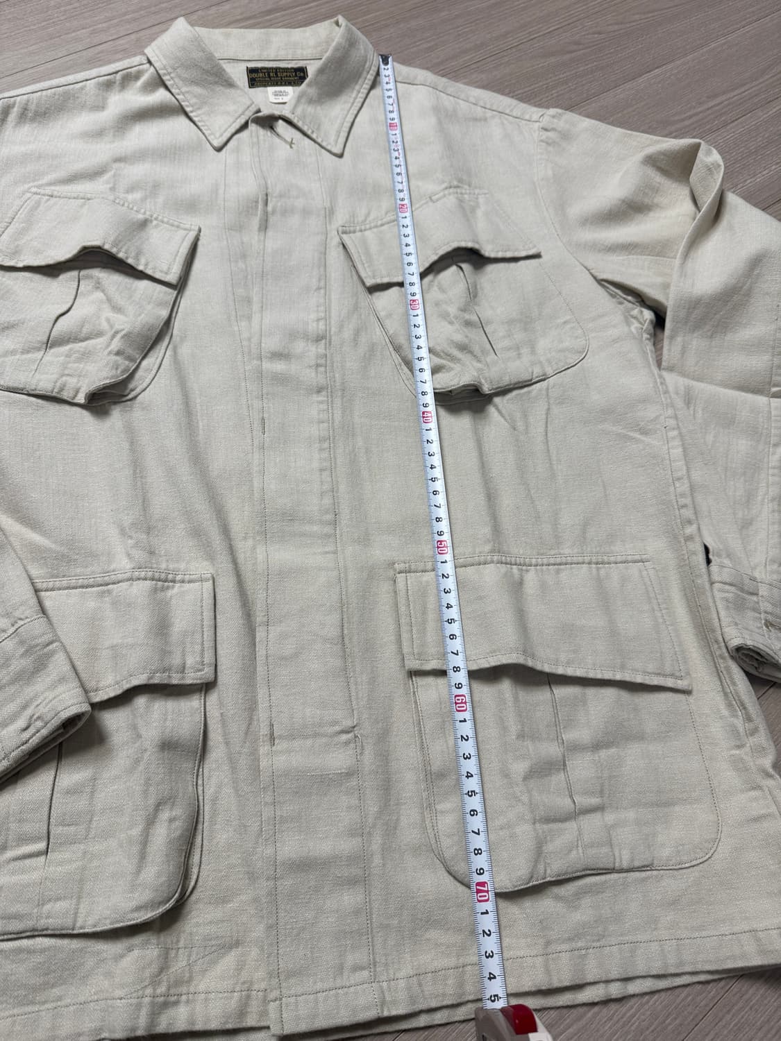 rrl 더블알엘 리미티드 에디션 면 린넨 혼방 퍼티그 자켓 M 상품이미지8