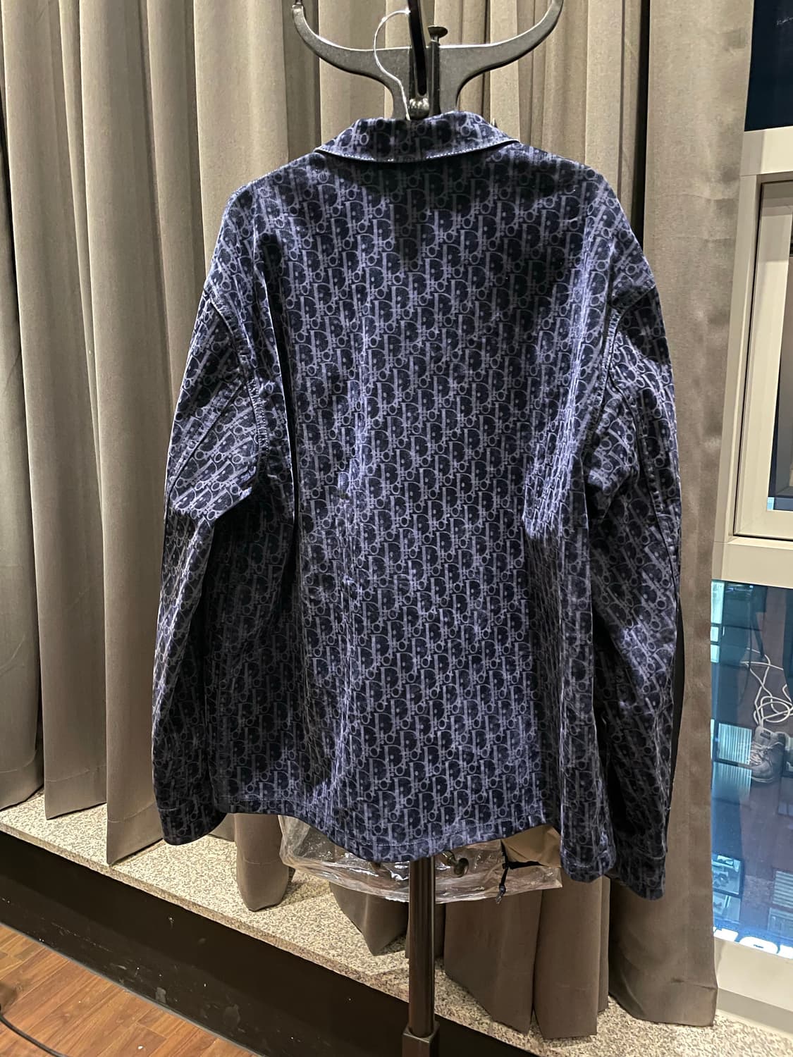 디올 오블리크 벨벳 오버셔츠 자켓 58 (국내110) 상품이미지3