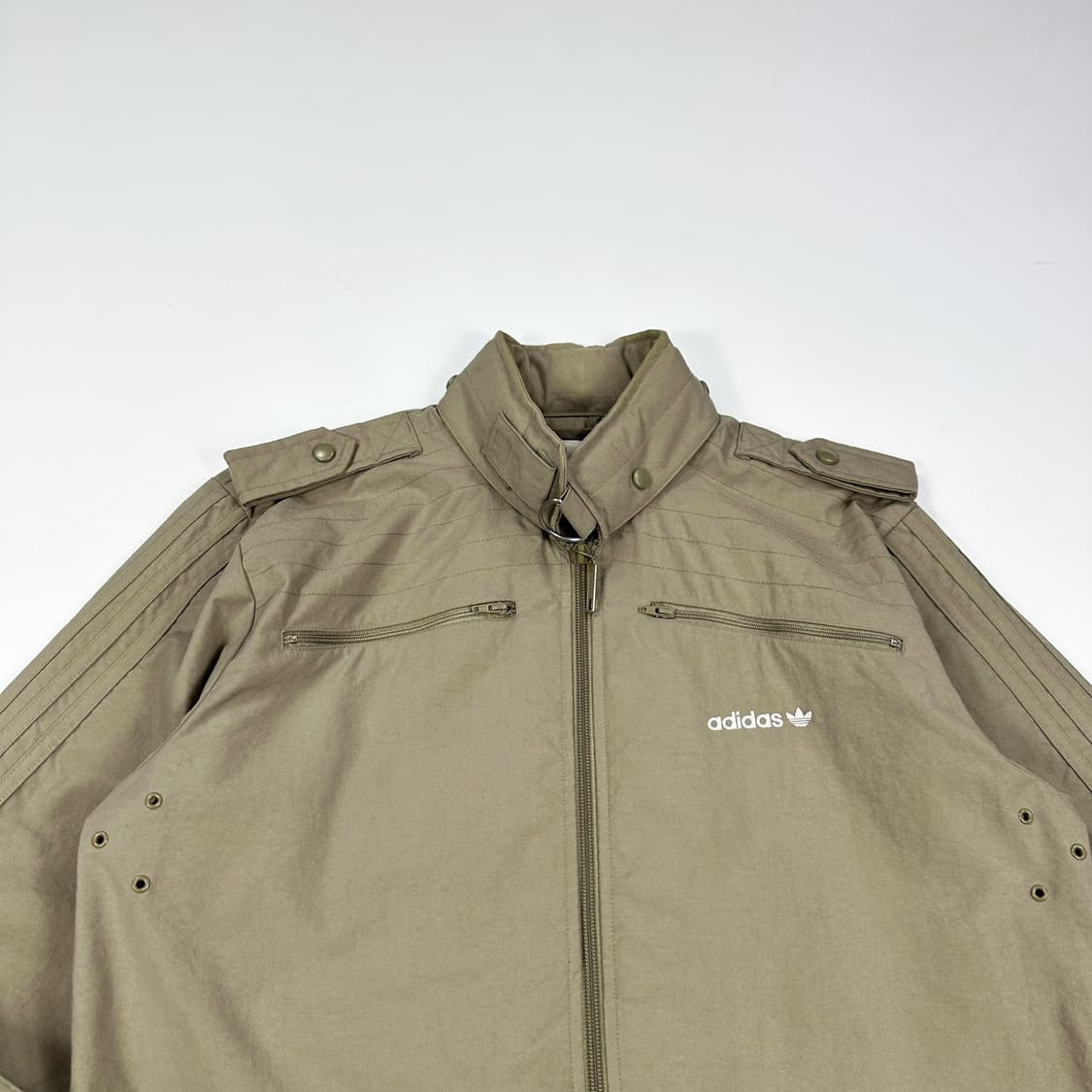 아디다스 올드스쿨 m65 바람막이 베이지 M 상품이미지2