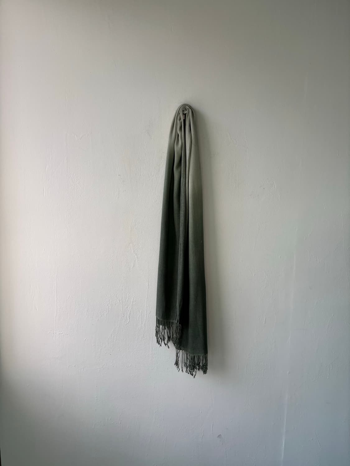 그린 그라데이션 스카프 상품이미지5