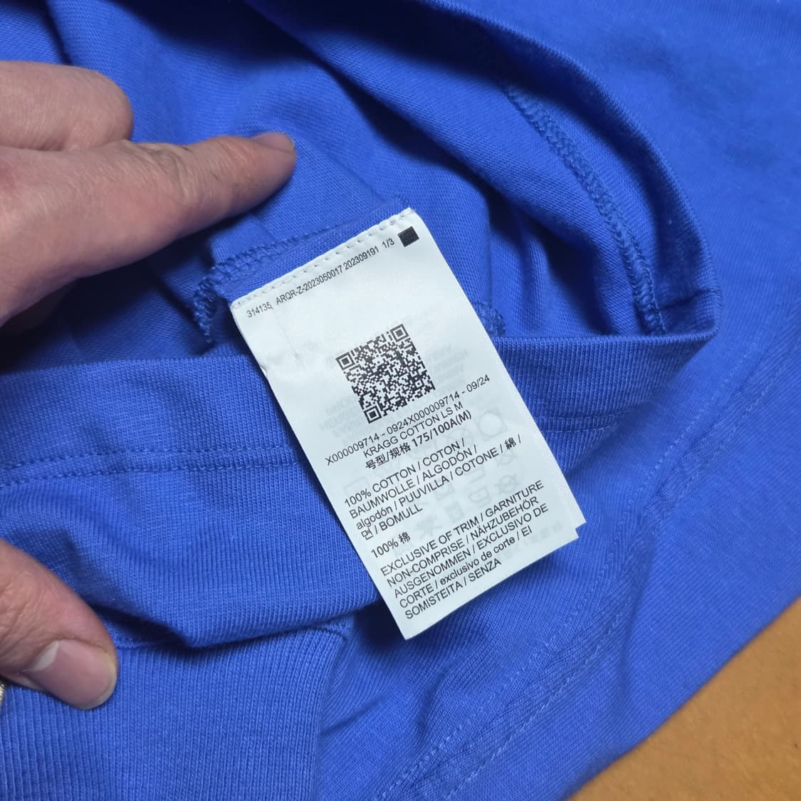 아크테릭스 크래그 코튼 롱슬리브 티셔츠 일렉트라 유포리아 상품이미지5