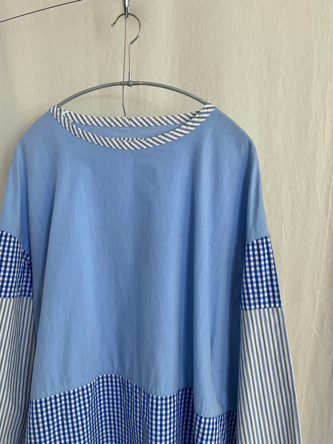 MB LUCAS Cachette_Patchwork Tunic Dress 상품이미지3