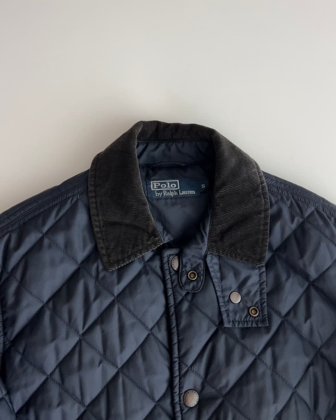 폴로 랄프로렌 코듀로이 카라 퀼팅 자켓 S 상품이미지7