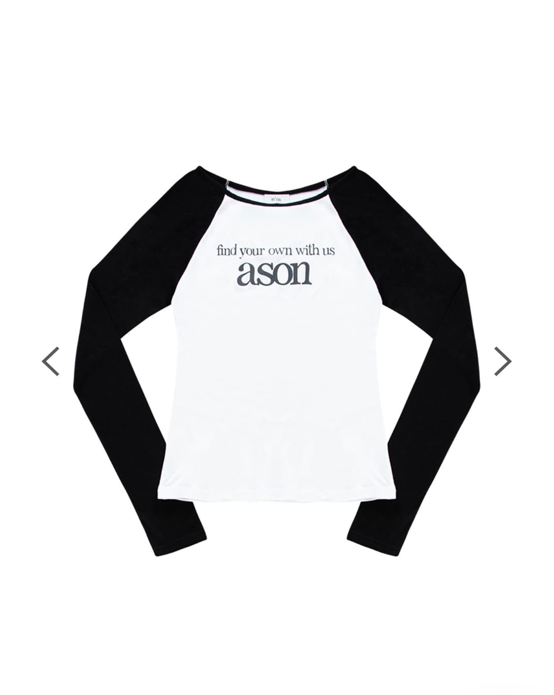 Ason sorbet long sleeve black 상품이미지1