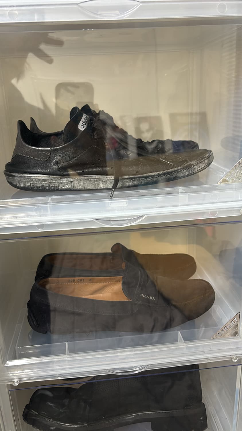 프라다 스웨이드 로퍼 드라이빙 슈즈 8사에즈 상품이미지6