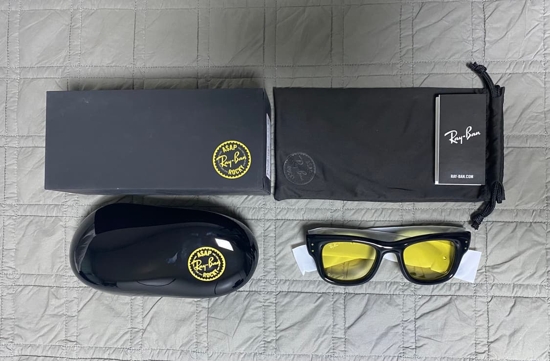 레이밴x에이셉라키 웨이페어러 푸퍼 선글라스 rayban asaprocky 상품이미지7