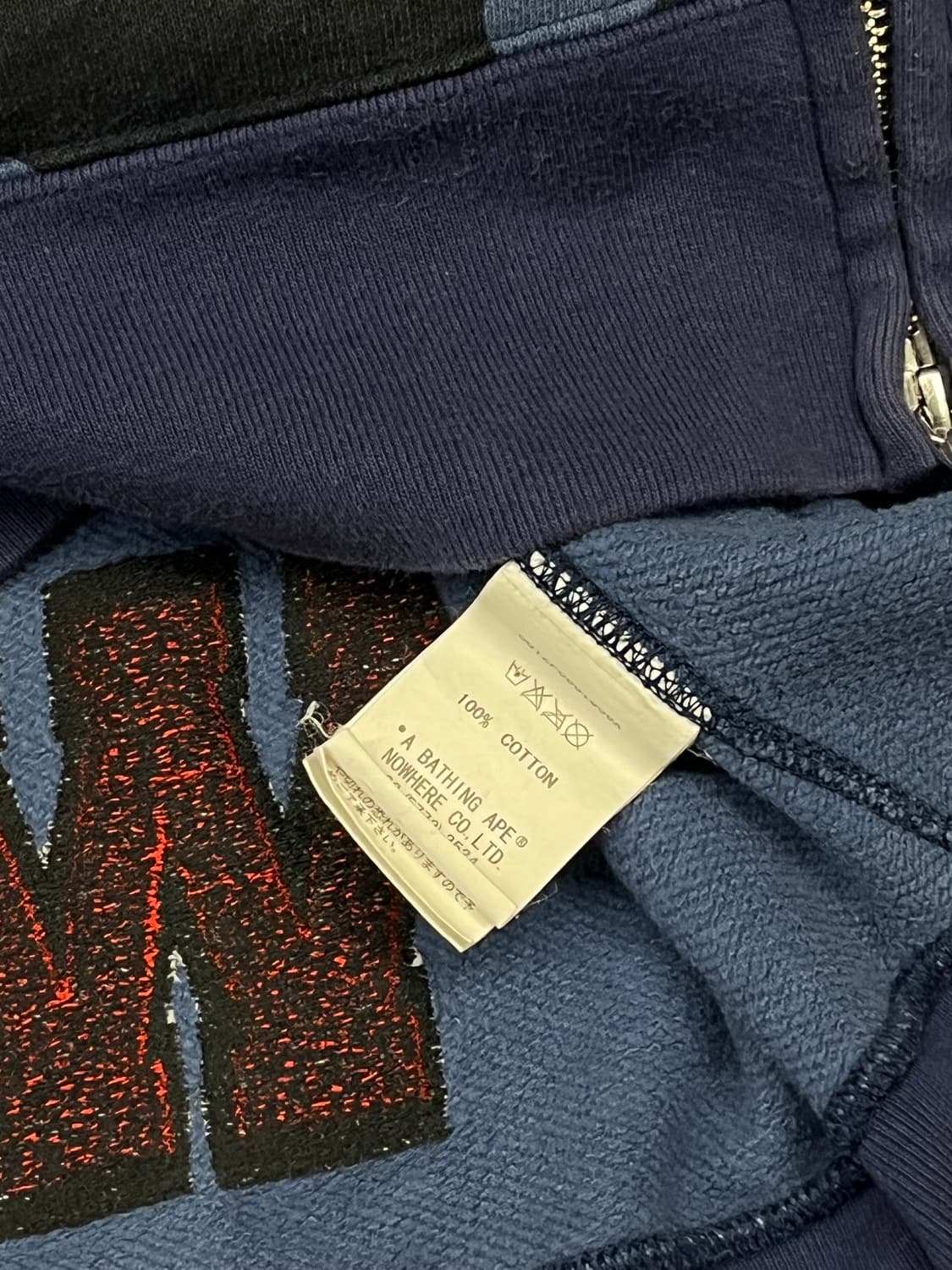 베이프 프론트 샤크자수 청계 L 상품이미지5