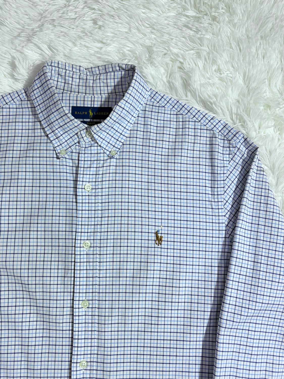 폴로 랄프로렌 포니 체크 셔츠  상품이미지4