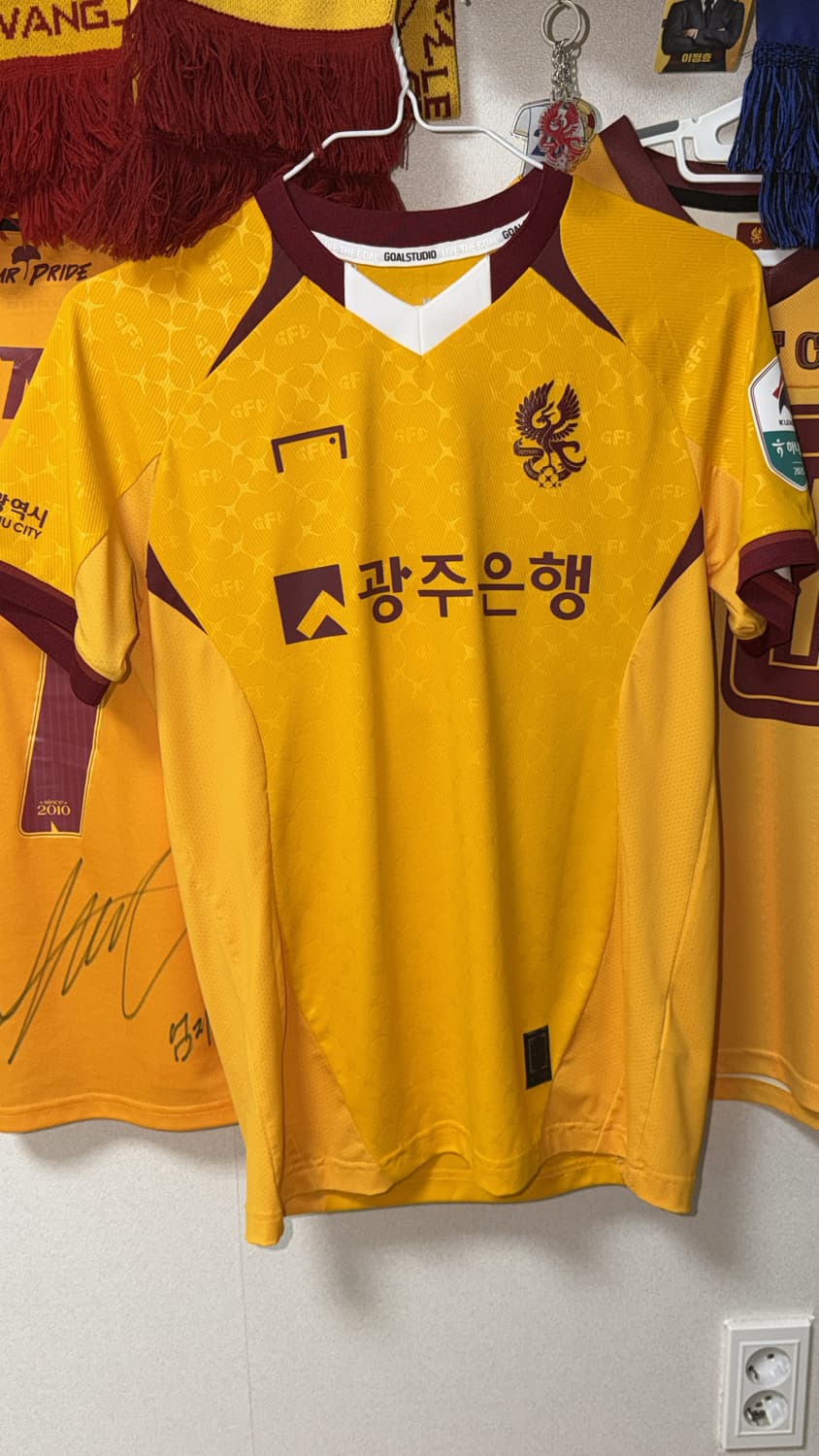 광주fc 25시즌 헤이스 유니폼 M 상품이미지1