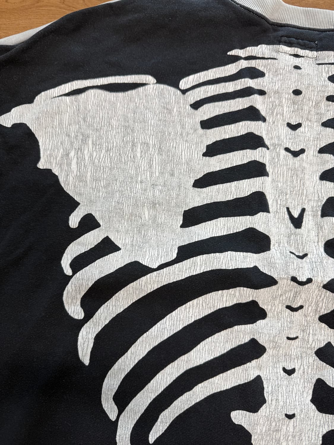 캐피탈 투톤 빅플리스 스웻셔츠 팝니다. 상품이미지5