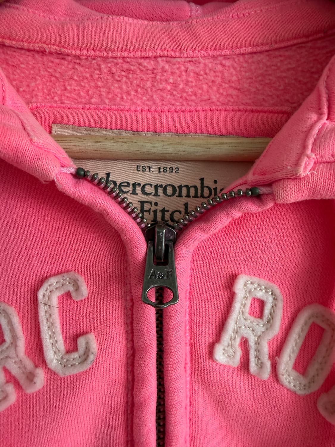 아베크롬비(Abercrombie & Fitch) 후드집업(얼룩 확인) 상품이미지5